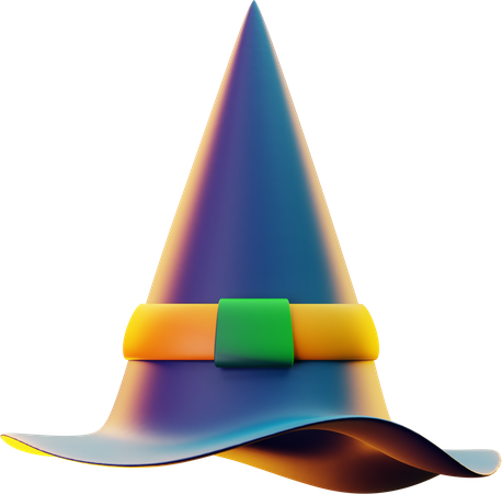 Chapeau de sorcière  3D Icon