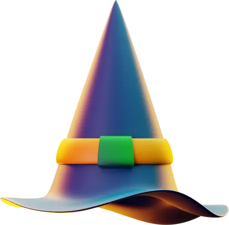 Chapeau de sorcière  3D Icon