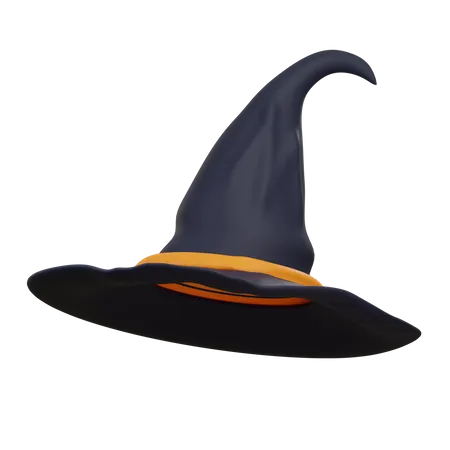 Chapeau de sorcière  3D Icon