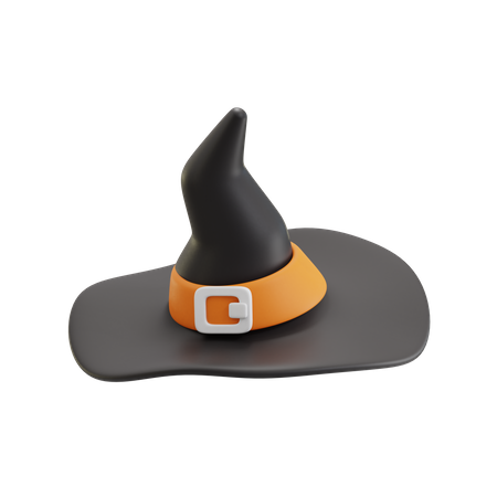 Chapeau de sorcière  3D Icon