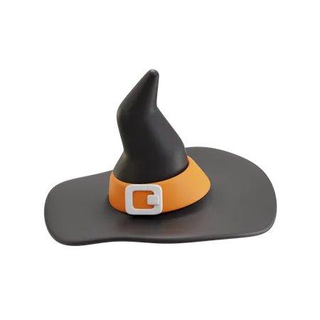 Chapeau de sorcière  3D Icon