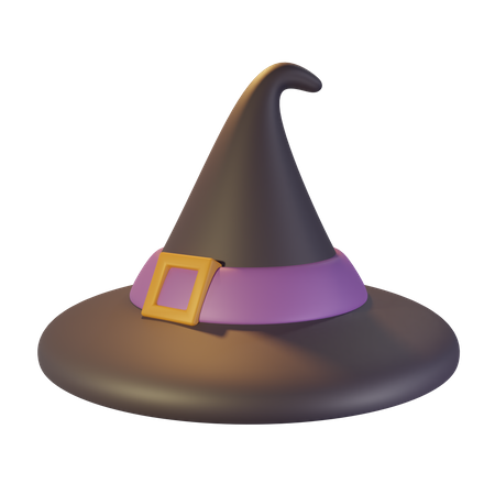 Chapeau de sorcière  3D Icon