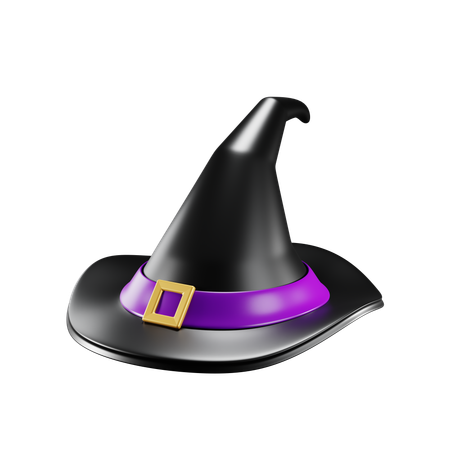 Chapeau de sorcière  3D Icon