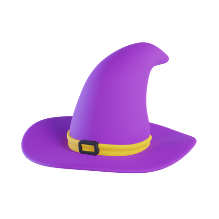 Chapeau de sorcière  3D Icon