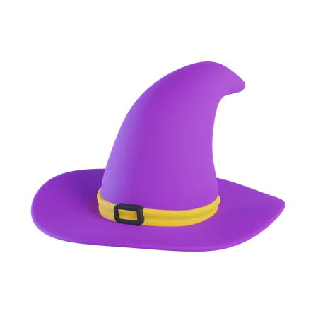 Chapeau de sorcière  3D Icon