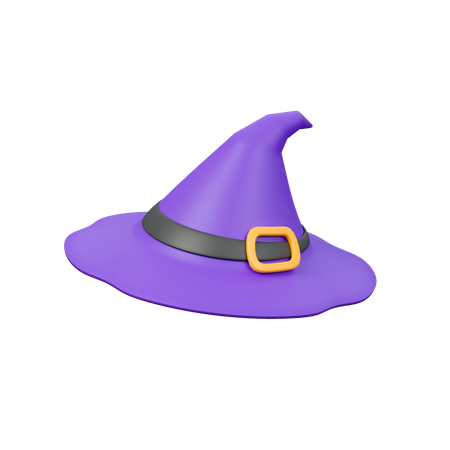 Chapeau de sorcière  3D Icon