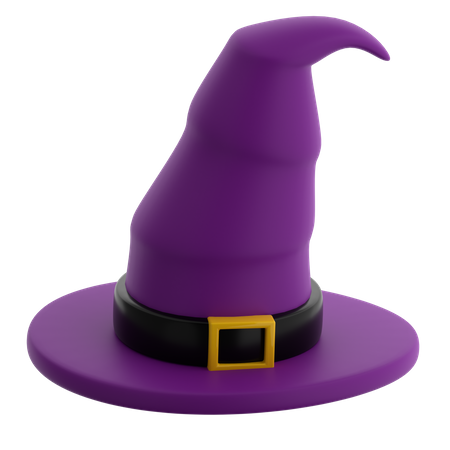 Chapeau de sorcière  3D Icon