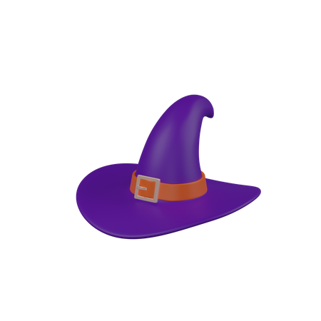 Chapeau de sorcière  3D Icon