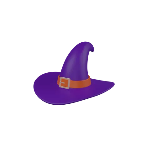 Chapeau de sorcière  3D Icon