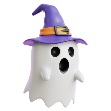 Fantôme d'Halloween  3D Icon