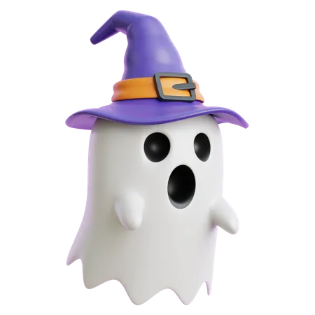 Fantôme d'Halloween  3D Icon