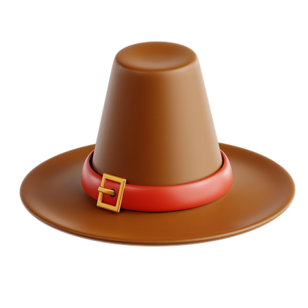 Chapeau de Thanksgiving  3D Icon