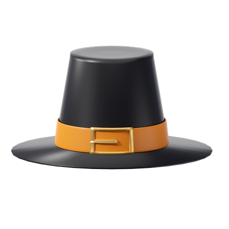 Chapeau de Thanksgiving  3D Icon