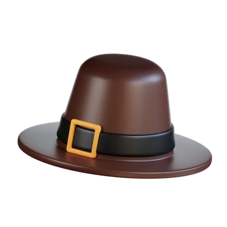 Chapeau de Thanksgiving  3D Icon