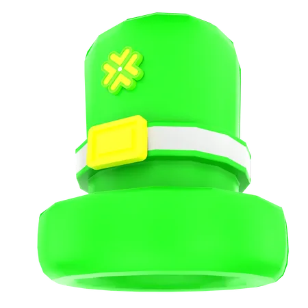 Chapeau de trèfle  3D Icon