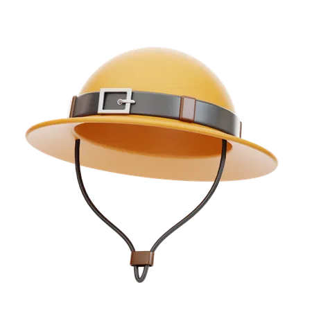 Chapeau de voyage  3D Icon