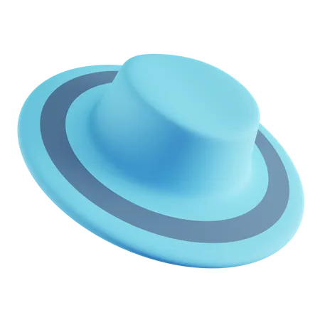 Chapeau de voyage  3D Icon