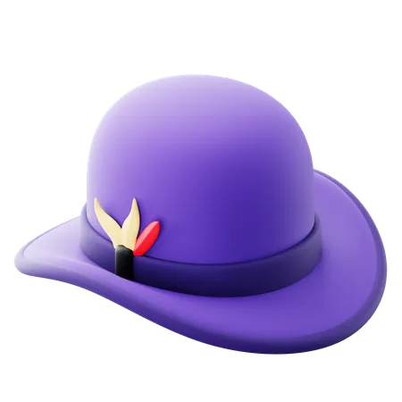 Chapeau melon  3D Icon