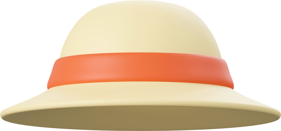 Chapeau d'été  3D Icon