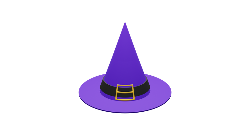 Chapeau d'Halloween  3D Icon