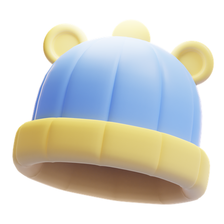 Chapeau d'hiver pour bébé  3D Icon