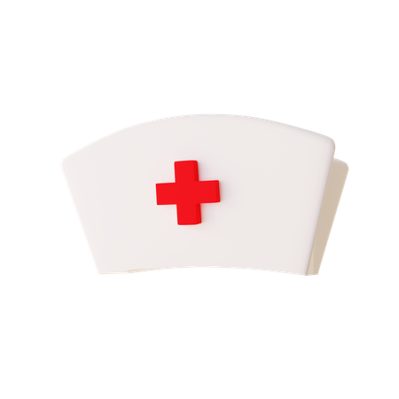 Chapeau d'infirmière  3D Icon