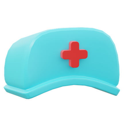 Chapeau d'infirmière  3D Icon