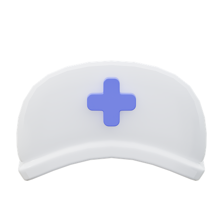 Chapeau d'infirmière  3D Icon