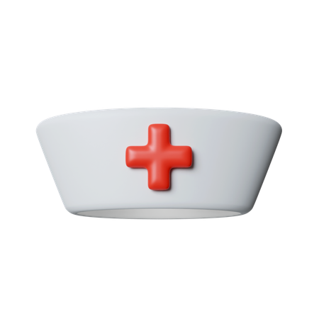Chapeau d'infirmière  3D Icon
