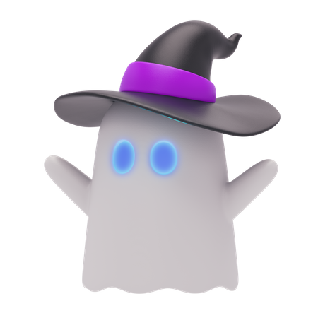 Chapeau fantôme  3D Icon