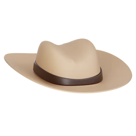 Chapeau fedora  3D Icon