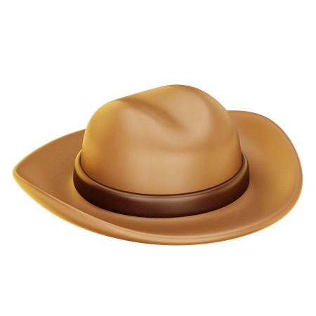 Chapeau fedora  3D Icon