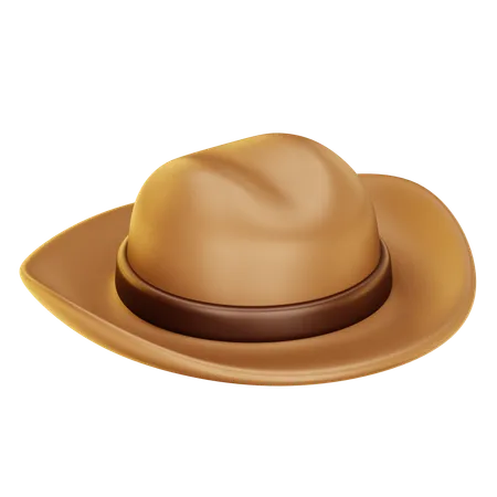 Chapeau fedora  3D Icon