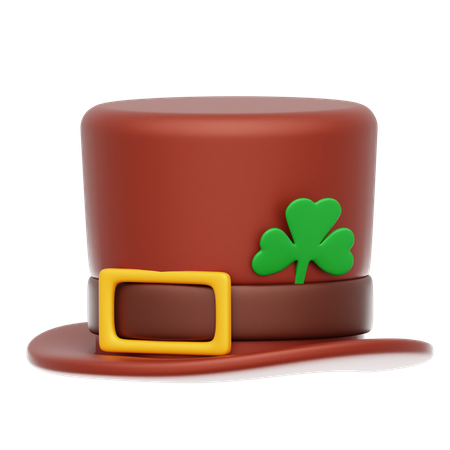 Chapeau irlandais  3D Icon