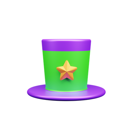 Chapeau magique  3D Icon