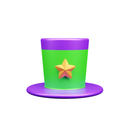 Chapeau magique  3D Icon