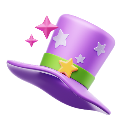 Chapeau magique  3D Icon