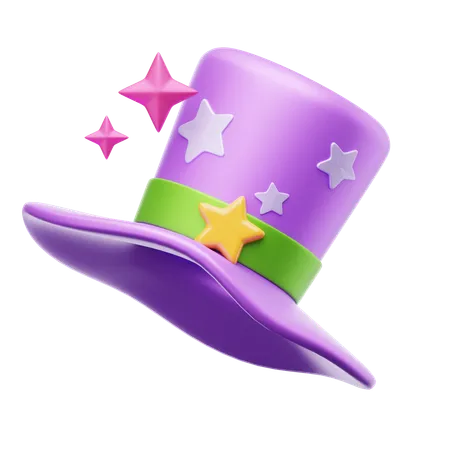 Chapeau magique  3D Icon