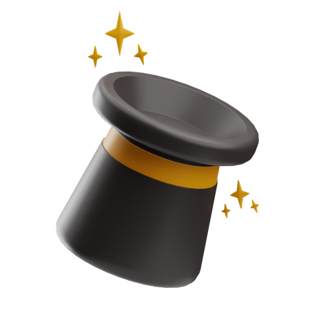 Chapeau magique  3D Icon