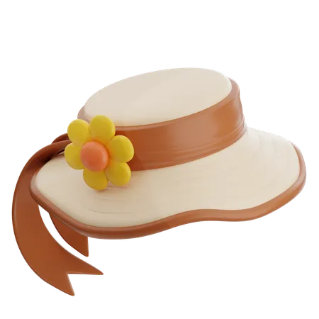 Chapeau paméla  3D Icon