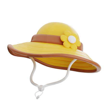 Chapeau paméla  3D Icon