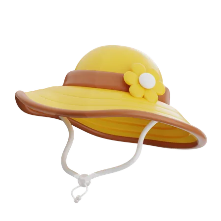 Chapeau paméla  3D Icon