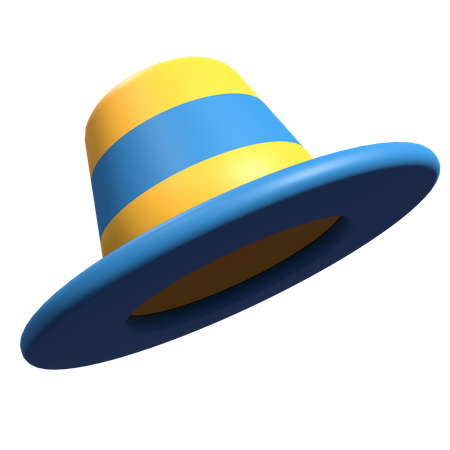 Chapeau paméla  3D Icon