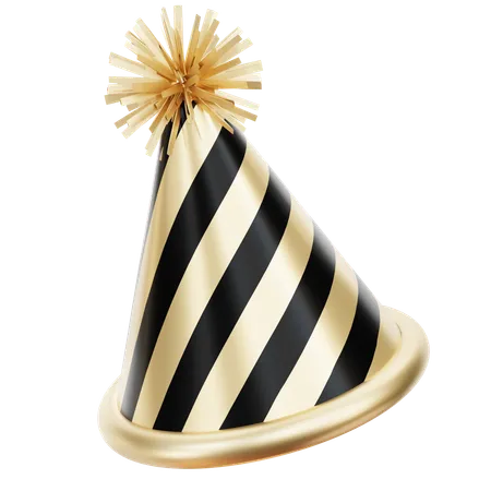 Chapeau rayé  3D Icon