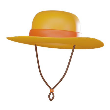 Chapeau rond  3D Icon