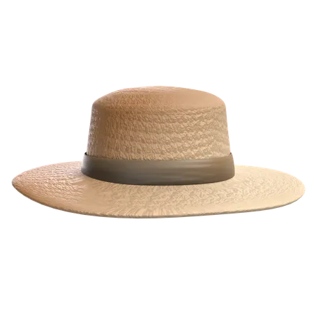 Chapeau rond  3D Icon