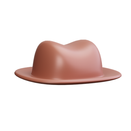 Chapeau rond  3D Icon