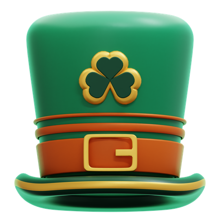 Chapeau de saint patrick  3D Icon