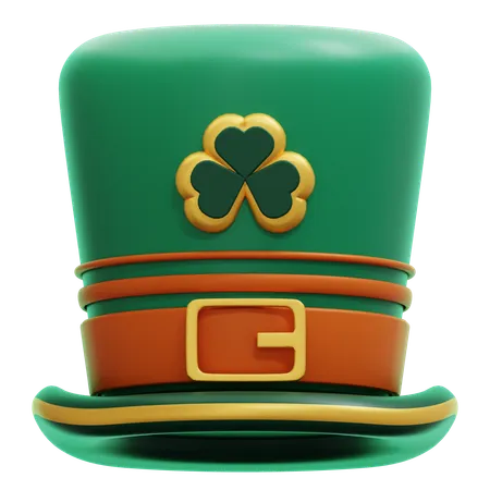 Chapeau de saint patrick  3D Icon