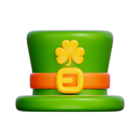 Chapeau de saint patrick  3D Icon